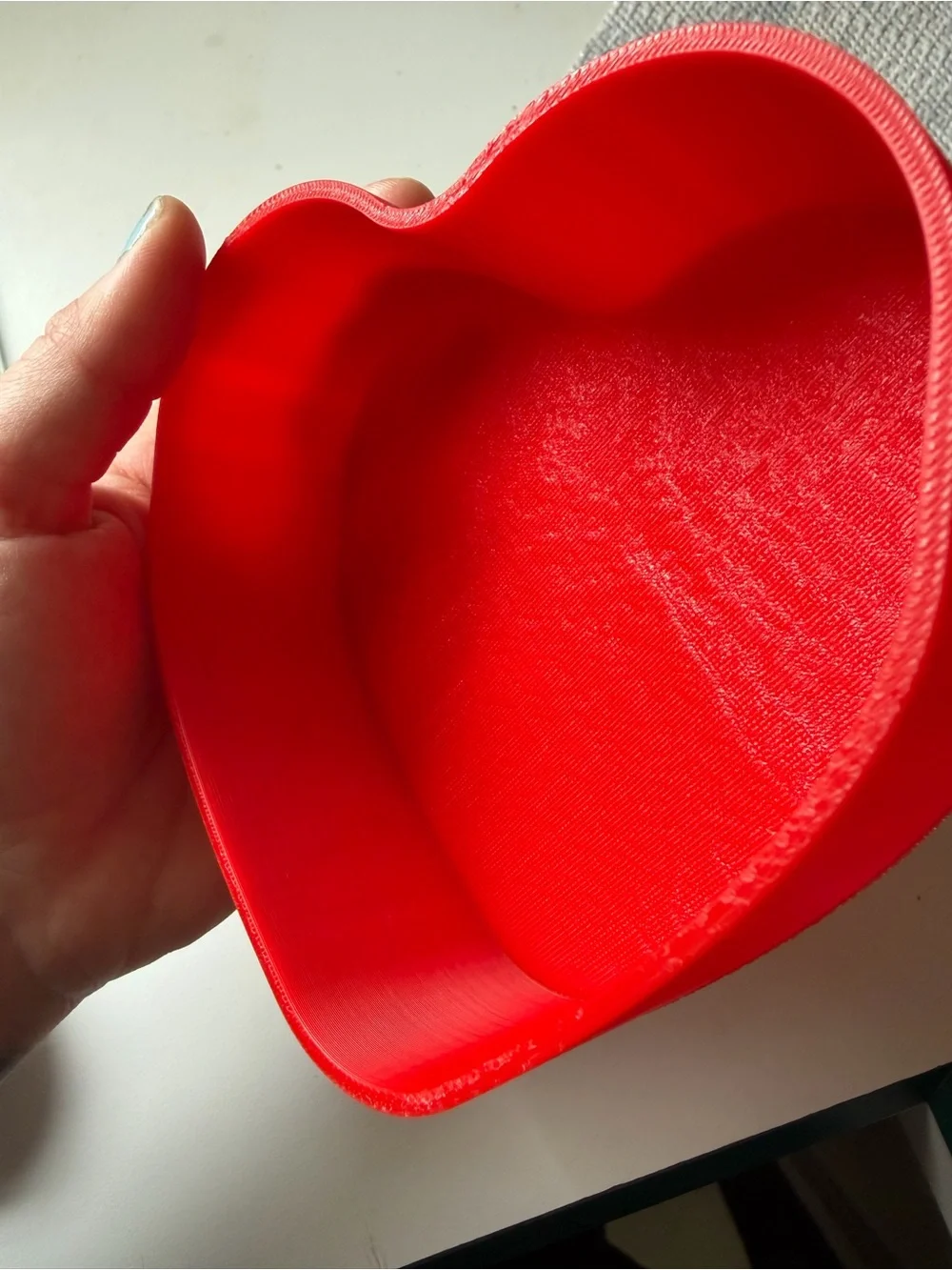 Red Heart Trinket Box